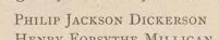 Printed line: PHILIP JACKSON DICKERSON