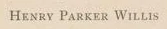 Printed line: HENRY PARKER WILLIS